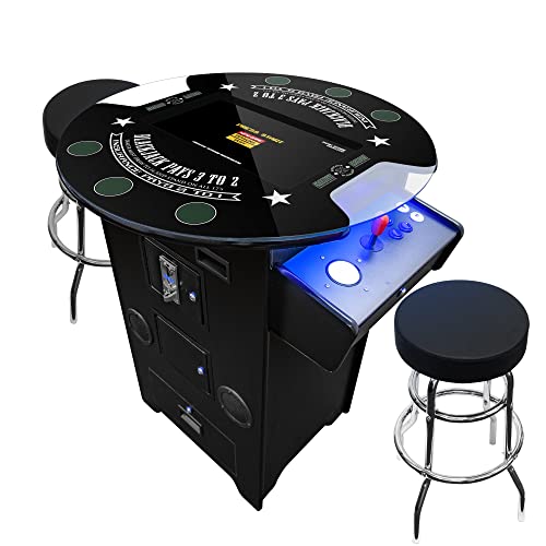 Creative Outdoor Distributor Full-Size Commercial Arcade Table Tall Blackjack Design
