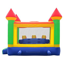 Inflatable HQ Commercial Bounce House Mega Double Slide Climbing Wall 100% PVC