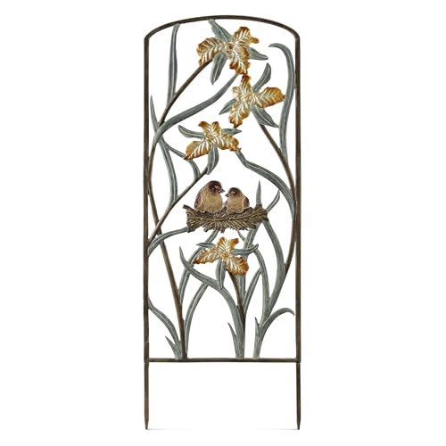 SPI Wide Lovebirds in Nest Trellis 39" x 14.5" x 1" 5.0 lbs. Aluminum