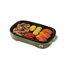 Smokeless Grill Indoor Power Electric, Compact Portable Non Stick BBQ