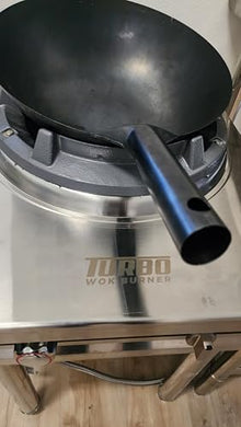 WOXFIRE Chef-Designed Twin-Turbo Outdoor Wok Burner, 100,000 BTU, 3-Stage Fire Control, Propane Ready, Plug-and-Play