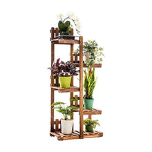 RWGOVLU Flower Stand Plant Stand Wood Sturdy Flower Stand 5 Layer Large-Capacity Balcony Living Room Garden Outdoor Furniture Plant Rack Plant Stand