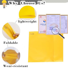 Insulating Blanket for Electrical Work, High Voltage Insulating Blanket for Substation Field Generator Room, Outdoor EVA Resin Insulation Protection Cover, Clips(10KV - 100x200cm(39.4x78.7in))