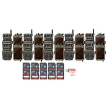 Stealth Cam Revolver 36MP 360-Degree Cellular Trail Camera Bundle with Solar Panel, Memory Cards & Card Reader