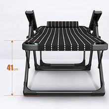 Patio Chair Lounge Chair Chaise Recliner Outdoor Folding Adjustable Heavy Duty Chair with Pillows for Patio Pool Beach Lawn Deck Yard (Color : B) (A)
