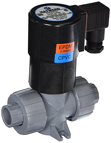 Hayward Solenoid Valve 1/2-Inch CPVC NPD Design EPDM Seal