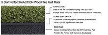 DURA-PRO Perfect Reaction Golf Mat - Premium Turf Indoor/Outdoor Mat for Hitting & Chipping
