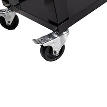 Sawan Shop Patio Deck Cooler Rolling Outdoor 80 Quart Solid Steel Construction Home Party
