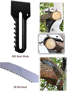 Telescopic Pole Saw High Stick Saw High Branch Shear, Pruning Saws For Trees And Shrubs 3.6-7.2M, Easy To Installation Cut And To Use (Color : 24ft/7.2m) (Color : 12ft/3.6m)
