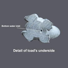 Frog Spitter Statue, Outdoor Garden Figurines, Granite Decorations for Desk Office Bedroom Outdoor Yard Lawn(32x40x25cm/12.5x15.7x10in)