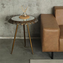 NRFJFOP Return Ancient Ways Tea Table Sitting Room Sofa Edge A Few Round Iron Art Balcony Corner
