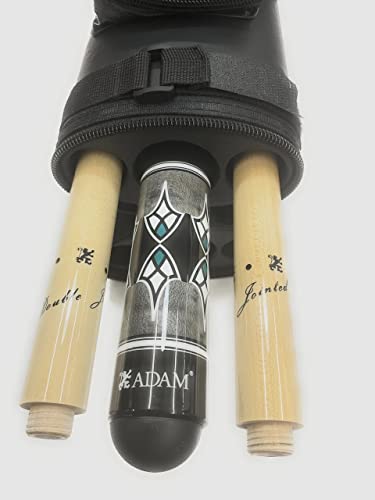 Generic Adam Carom Cue Gifu with 2 Shafts & Case for 3 Cushion Billiards