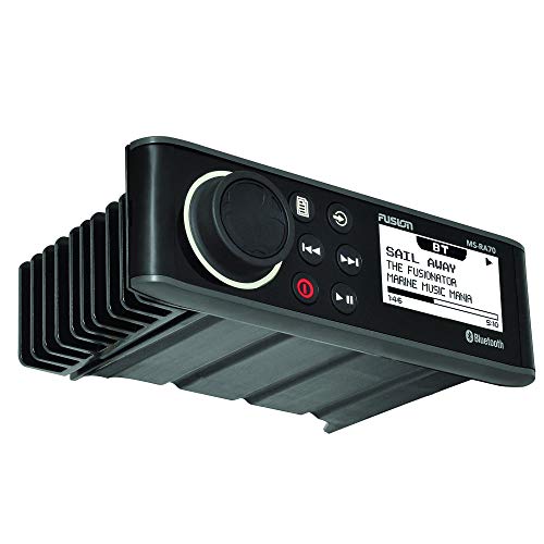 Fusion Entertainment Marine Receiver with 2 Pairs of XS-FL65SPGW 6.5" Coax Speakers
