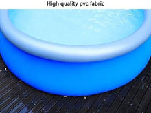 MQELHKCYSGX Large Children's Inflatable Swimming Pool, Made of Thick and Durable PVC Material. Enjoy the Fun (Diameter 305 cm). Suitable for Backyard Water Parties