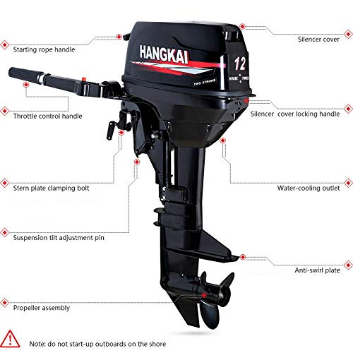 GDAE10 HANGKAI 12 HP 2-Stroke Outboard Motor