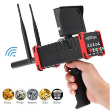 High Precision Underground Metal Detector, High Definition Metal Locator, with LCD Display, 20m Depth, 1000m Range, for Gold Silver Copper Gold Finder