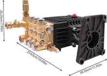 High-Pressure Booster Pump with Brass Head,13 1000w,4000psi 4gpm,for Wall,Fence,Sidewalk,Vehicle,and Pipe Cleaning