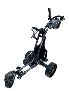 Insanity Golf Electric Golf Trolley with Remote Control, Aluminum Frame, Lithium-Ion Battery - Black