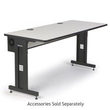 Kendall Howard 72" W x 30" D Training Table Black