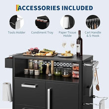 Mobile Outdoor Kitchen Cart - Premium Stainless Steel Prep Table with Single Door & Dual Drawers - Rolling BBQ Station w/ 2 Locking Wheels for Grilling & Serving