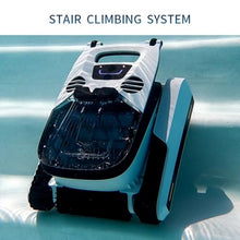 GHRERTX Robotic Pool Cleaner,Cordless Wall Climbing Robotic Pool Vacuum with APP Mode,Can Climb Walls at 90°,Four Cleaning Modes,Smart Navigation Technology,for Swimming Pools