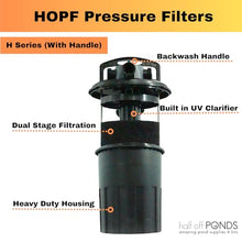 HALF OFF PONDS 4000 Gal Pressure Filter with 36W UV Clarifier