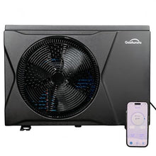 35,000 BTU Inverter Pool Heat Pump, 115V Plug & Play Pool Heater, WiFi App Control, Titanium Heat Exchanger, Ultra Quiet, Heating & Cooling for Above-Ground & Small Inground Pools up to 9,000 Gallons