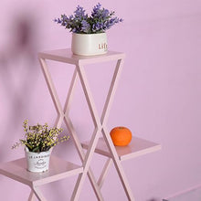 6 Tier Indoor Plant Stand Tall Flower Rack Outdoor Ladder Plant Shelf With Metal Cream Style Flowerpot Stand Floor Standing Flower Stand Creative Plant Display Rack For Terrace Balcony Courtyar