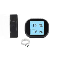 ASWRTYJO ABS Temperature Humidity Meter Digital Electronic Outdoor Home Charging