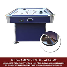 Hathaway Phantom II 7.5-ft Air Hockey Game Table Blue/White/Silver