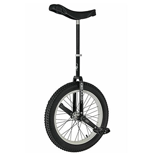 Unknown Impact 19'' Athmos Unicycle Black- White Rims - Ready to Ride Trials Package