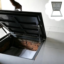 Attic Access Door/Bulkhead Doors, Embedded Cellars Exit Covers for Storage Room/Wine Cellar, Extra Large Storm Shelter Security Exit(W24xL24in(61x61cm))