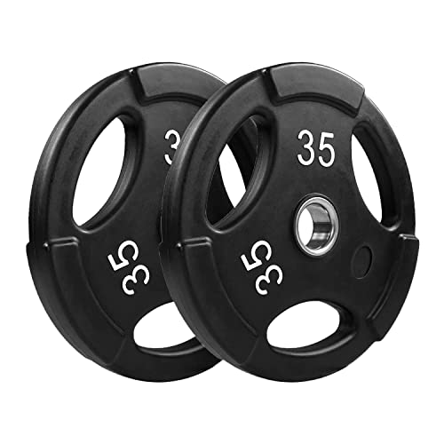 NEXO Fitness Urethane Grip 245lb Plate Set Black