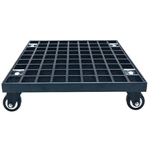 QUANGJN Plant Caddy with Wheels Heavy Duty,Rolling Plant Stand 330Lb Capacity, Outdoor Planter Caddies Large Flower Pot Mover Plant Dolly Holder Planter Trolley Ca,Black-16cm/6in