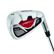 Wilson Beginner Complete Set 10 Golf Clubs with Stand Bag Men's Left Hand Stretch XL Black/Grey/Red