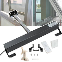 ZIJINGM Chain Window Opener, Electric Window Opener Actuator (24V), Stroke 300mm-700mm, with Remote Control, no-Load Speed: 10mm/s, Suitable for Skylight Greenhouse(C,700mm)