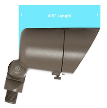 Westgate Lighting LED Directional Landscape Die - Cast Housing - IP67 and IP54 Level Rating - 12V AC - 36 Degree Beam Angle - Convex Lens (12 Bronze)