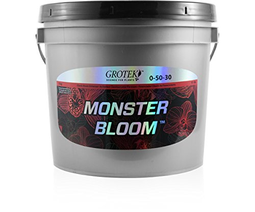GROTEK GTMB6050 Monster Bloom Hydroponic Nutrients, 5 kg, Black