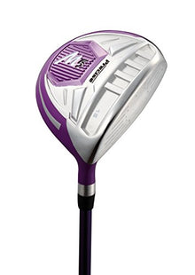 PRECISE Ladies Golf Clubs Set Titanium Driver Fairway Hybrid Irons Putter Bag Purple