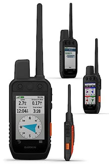 Wearable4U Garmin Alpha 300i Advanced Dog Tracking and Training Handheld with inReach Technology +E-Bank
