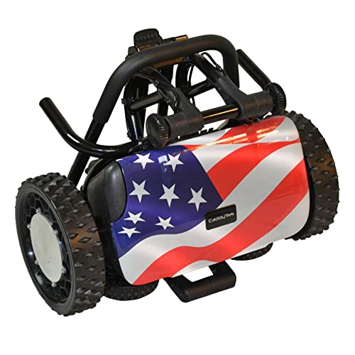 CaddyTrek Caddies FTR Caddytrek R2 Robotic Golf Cart Stars and Stripes