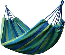 DULASP Canvas Fabric Hammock Indoor Portable Hanging Camping Hammock Swing Chair Home Bedroom Travel Hammock Lazy Chair