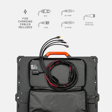 Dark Energy Spectre 200W Rugged Folding Solar Panel | IP67 Waterproof, 200 lb Crush-Proof, Flexible Cells, Chainable to 600W Array, Off-Grid Basecamp & Emergency Backup Power