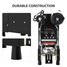 Euker Automatic Cup Sealing Machine Electric 110V Black