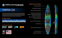 Wilderness Systems Tarpon 120 Fishing Kayak Galaxy