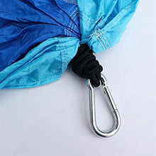 Hammock Hammock Outdoor Parachute Cloth Hammock Swing Garden Hammock Swing Hanging Chair Camping Hammock Outdoor Hammock (Color : Blue) (Green)