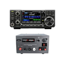 GigaParts Icom IC-7300 100W HF/50MHz SDR Transceiver Bundle with Intellitron PS-2275MA Power Supply Black