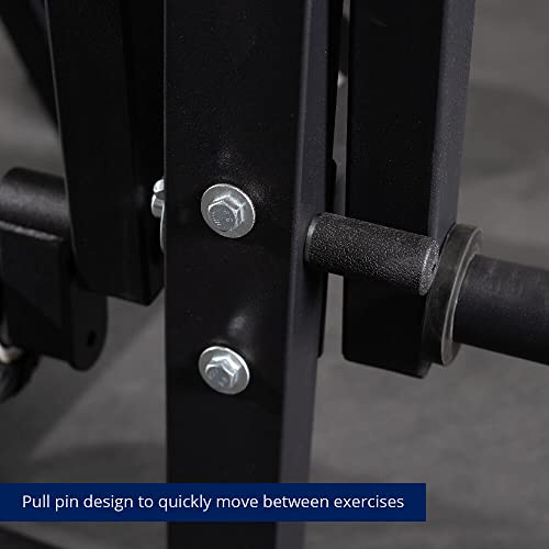 Titan Fitness Adjustable Leg Extension and Curl Machine 300 LB Rated