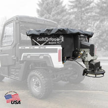 SaltDogg SHPE0400 0.40 Cu Yd Electric Poly Hopper Spreader with Auger for UTVs, 1/2 Ton and 6-1/2 ft Bed Trucks, Patented Double Wall Hopper, 14 in Spinner, in Cab Variable Speed Control, Made in USA