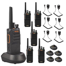 Motorola Solutions Mag One BPR50dX Two-Way Portable Radio UHF 4-Watt (6-Pack)